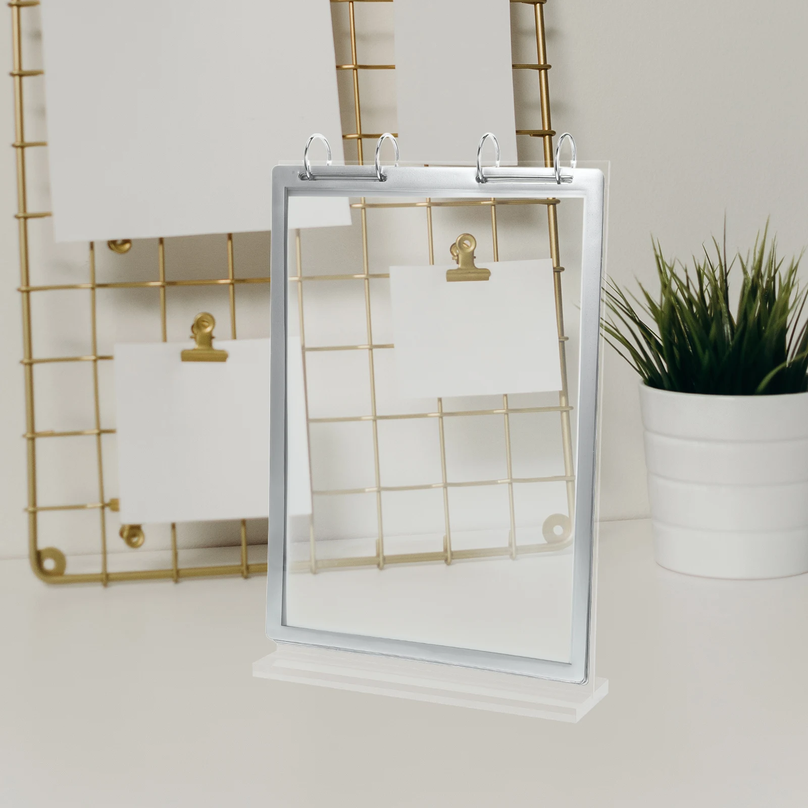 Double Sided Acrylic Menu Holder Transparent Sign Stand With Pages Clear Display Stand For Tabletop
Double Sided Acrylic Menu Holder Transparent Sign Stand With Pages Clear Display Stand For Tabletop