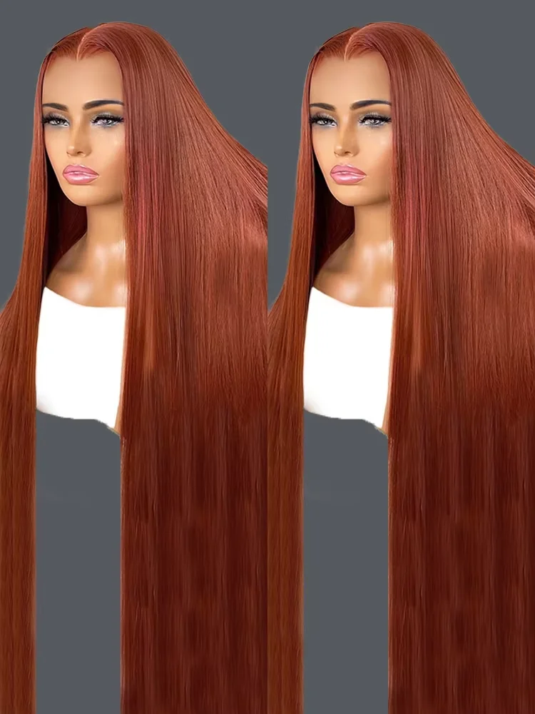 Reddish Brown Straight Glueless Wig 13x4 Lace Frontal Wig Ready To Wear Human Hair 7x5 Lace Front Wigs Pre Cut No Glue For Women
Reddish Brown Straight Glueless Wig 13x4 Lace Frontal Wig Ready To Wear Human Hair 7x5 Lace Front Wigs Pre Cut No Glue For Women