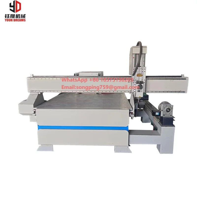 1325 Rotating 3D Furniture Cabinet Woodworking CNC Router 3 Axis Automatic Tool Changer High-Accuracy Gearbox CNC Engraving
1325 Rotating 3D Furniture Cabinet Woodworking CNC Router 3 Axis Automatic Tool Changer High-Accuracy Gearbox CNC Engraving