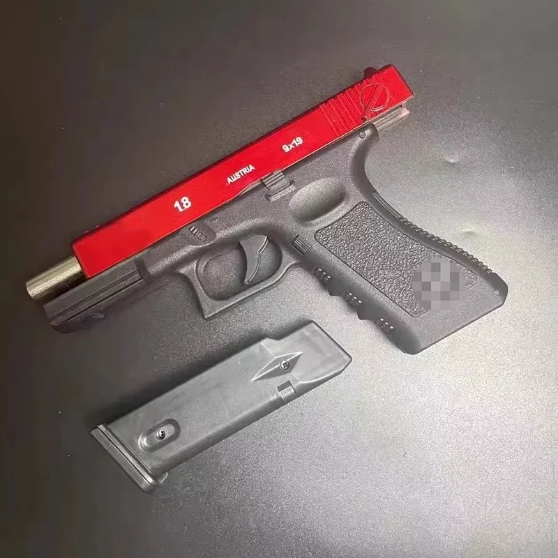 2025 toy gun Hand Gezheng Locke G18 Empty Pull Warehouse 3 hook Machine Shooting Toy Gun Quick-release Terra To Grab Boy's Gift
2025 toy gun Hand Gezheng Locke G18 Empty Pull Warehouse 3 hook Machine Shooting Toy Gun Quick-release Terra To Grab Boy's Gift