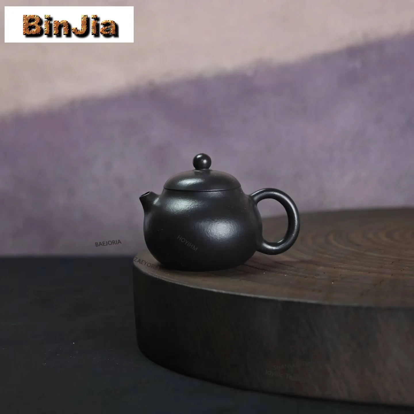 100ml Ancient Yixing Purple Clay Teapots Handmade Black Wen Dan Pot Raw Ore Zhu Mud Tea Making Kettle Zisha Tea Set Supplies
100ml Ancient Yixing Purple Clay Teapots Handmade Black Wen Dan Pot Raw Ore Zhu Mud Tea Making Kettle Zisha Tea Set Supplies