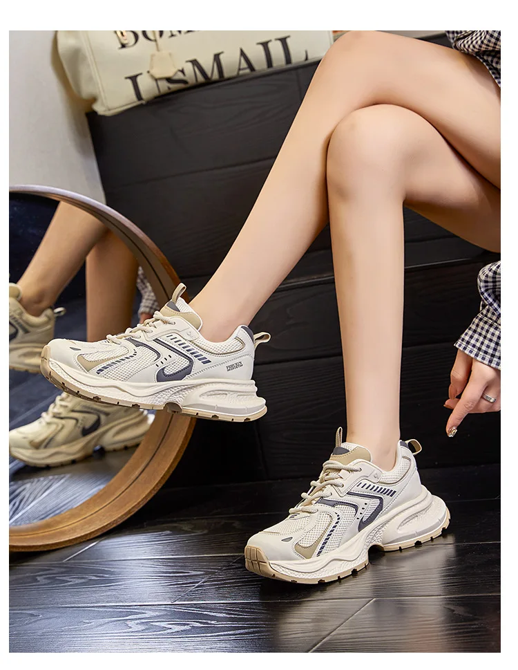 Meotina Women Sneakers Round Toe Lace-up Flats Mixed Colors Platform Ladies Fashion Casual Shoes Spring Autumn Apricot Silver 40
Meotina Women Sneakers Round Toe Lace-up Flats Mixed Colors Platform Ladies Fashion Casual Shoes Spring Autumn Apricot Silver 40