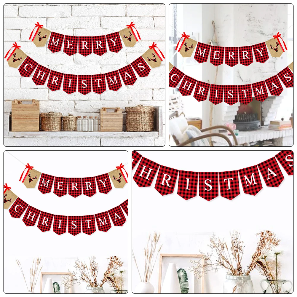 Christmas Flag Theme Banners High Quality Party Red Decorative Xmas Festival String Flags Holiday naments
Christmas Flag Theme Banners High Quality Party Red Decorative Xmas Festival String Flags Holiday naments