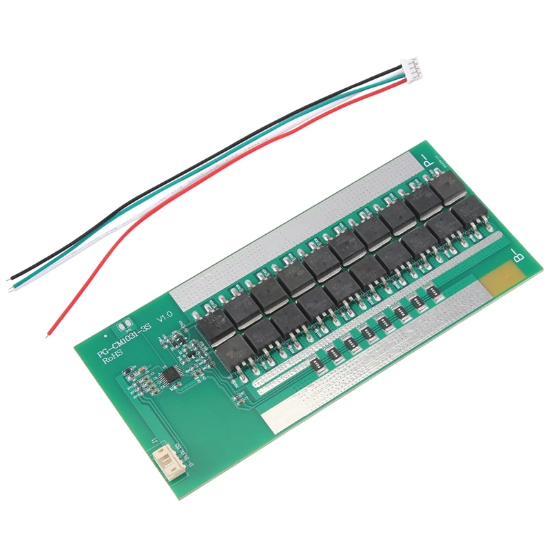 3 Series 200A Same Port Lithium Battery Protection 18650 Polymer Assembly Accessories Lithium Battery Protection Board 1Set
3 Series 200A Same Port Lithium Battery Protection 18650 Polymer Assembly Accessories Lithium Battery Protection Board 1Set