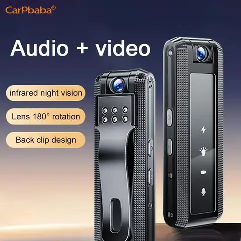 Carpbaba C2S Mini Body กล้อง 1080P HD DV Professional Bodycam เครื่องบันทึกวิดีโอดิจิตอลขนาดเล็ก Micro อุปกรณ์บันทึกเสียง