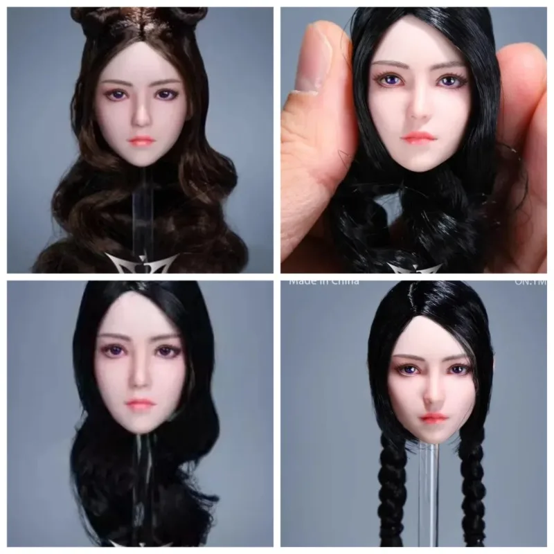 In Stock YMT070 1/6 Scale Asian Female Soldier Maiden Sculpt Young Girl Head Carving for 12" Action Figure PH TBL Body Doll
In Stock YMT070 1/6 Scale Asian Female Soldier Maiden Sculpt Young Girl Head Carving for 12" Action Figure PH TBL Body Doll