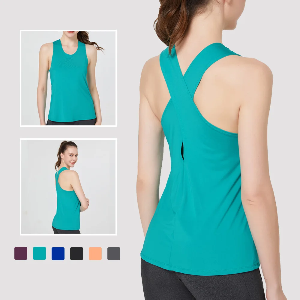 Women Crisscross Back Beauty Back Yoga Tank Top Sleeveless Sports Cover Up Fitness Gym Training Workout Vest
Women Crisscross Back Beauty Back Yoga Tank Top Sleeveless Sports Cover Up Fitness Gym Training Workout Vest