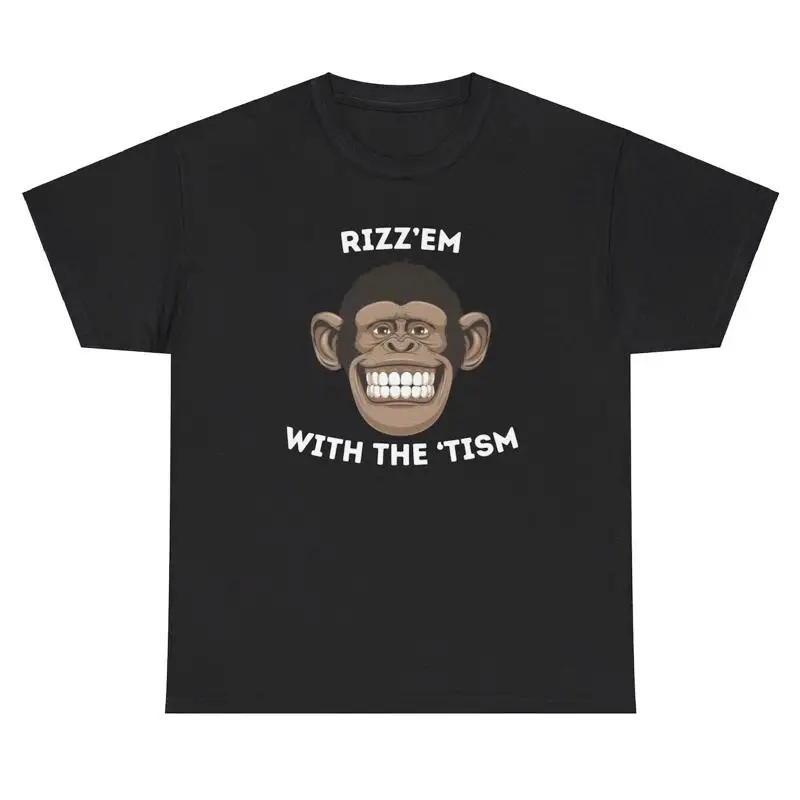 Футболка Rizz Em With The Tism, забавная футболка для любителей аутизма, австической обезьяны, футболка для психического здоровья
Футболка Rizz Em With The Tism, забавная футболка для любителей аутизма, австической обезьяны, футболка для психического здоровья