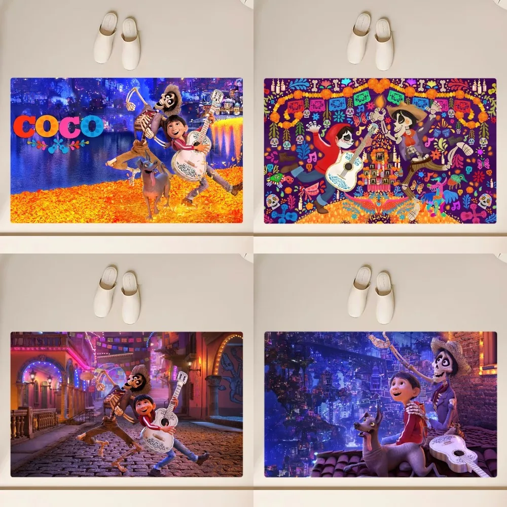Напольный коврик Mniso из фильма Disney Коко, нескользящий, для ванной, кухни, спальни, гостиной, входной коврик, домашний декор
Напольный коврик Mniso из фильма Disney Коко, нескользящий, для ванной, кухни, спальни, гостиной, входной коврик, домашний декор