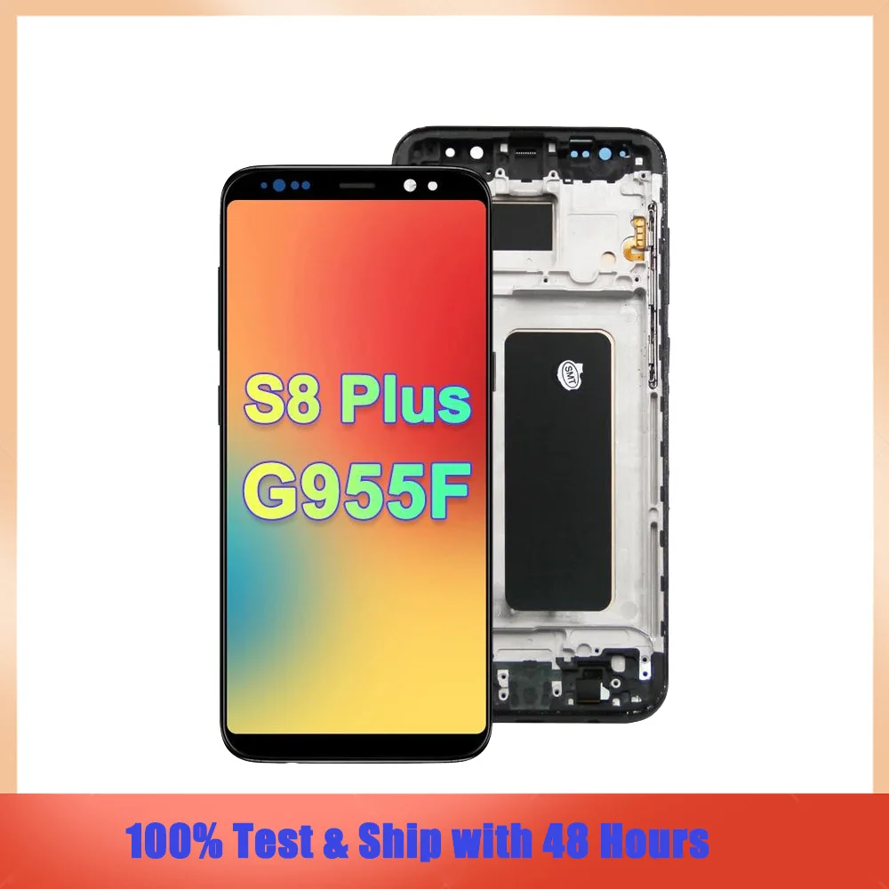 ЖК-дисплей TFT для Samsung Galaxy S8 Plus, цифровой сенсорный экран с рамкой для S8 Plus G955F, сменный экран в сборе
ЖК-дисплей TFT для Samsung Galaxy S8 Plus, цифровой сенсорный экран с рамкой для S8 Plus G955F, сменный экран в сборе