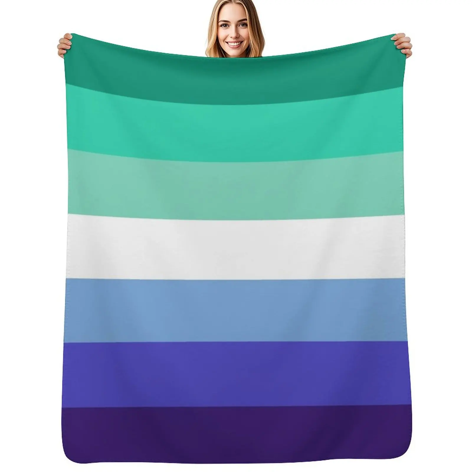 MLM Gay Pride Flag Throw Blanket Year Round Soft Comfortable Blanket for Home
MLM Gay Pride Flag Throw Blanket Year Round Soft Comfortable Blanket for Home