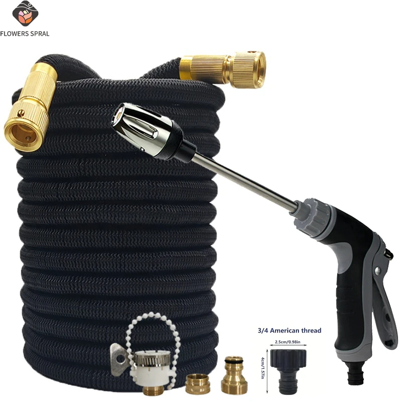 Garden Hose Outdoor 25FT-125FT Expansion Hose, High-Pressure Water Gun, Garden Water Pipe, Garden Irrigation Accessories
Garden Hose Outdoor 25FT-125FT Expansion Hose, High-Pressure Water Gun, Garden Water Pipe, Garden Irrigation Accessories