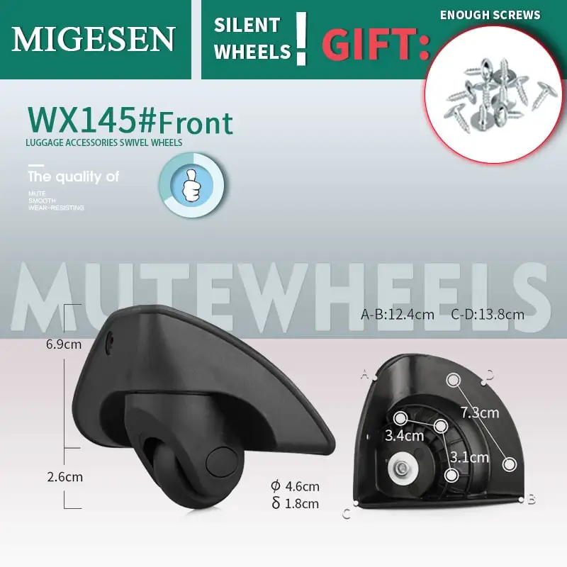 Password Box Leather Suitcase Anti-Slip Cloth Wheel Shock-Absorbing Roller Wide Rod Cloth Box Shell Box Stable Silent Caster
Password Box Leather Suitcase Anti-Slip Cloth Wheel Shock-Absorbing Roller Wide Rod Cloth Box Shell Box Stable Silent Caster