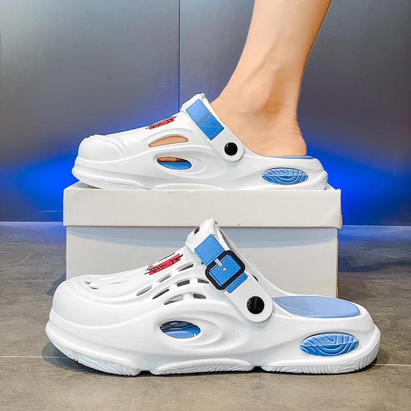 Новинка 2024, мужские тапочки, противоскользящие спортивные повседневные пляжные тапочки для отдыха на открытом воздухе, крутые сандалии с контролем запаха
Новинка 2024, мужские тапочки, противоскользящие спортивные повседневные пляжные тапочки для отдыха на открытом воздухе, крутые сандалии с контролем запаха