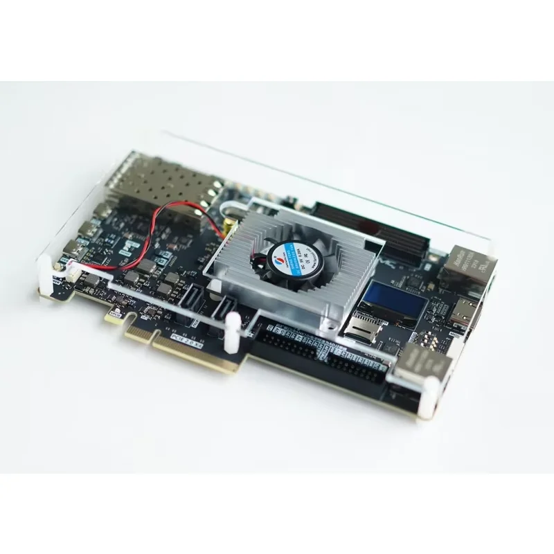 FPGA Xilinx Kintex-7 XC7K325T PCIE Development Board with Dual Gigabit Ethernet Ports Dual 10-Gigabit SFP Optical FMC LPC
FPGA Xilinx Kintex-7 XC7K325T PCIE Development Board with Dual Gigabit Ethernet Ports Dual 10-Gigabit SFP Optical FMC LPC