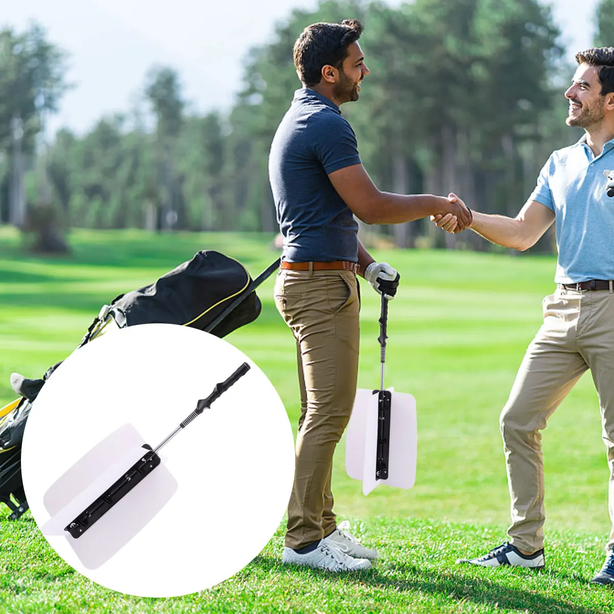 Professional Golf Swing Trainer Power Resistance Grip Trainer Practice Tool Training Aids for Beginners Improve Accuracy
Professional Golf Swing Trainer Power Resistance Grip Trainer Practice Tool Training Aids for Beginners Improve Accuracy