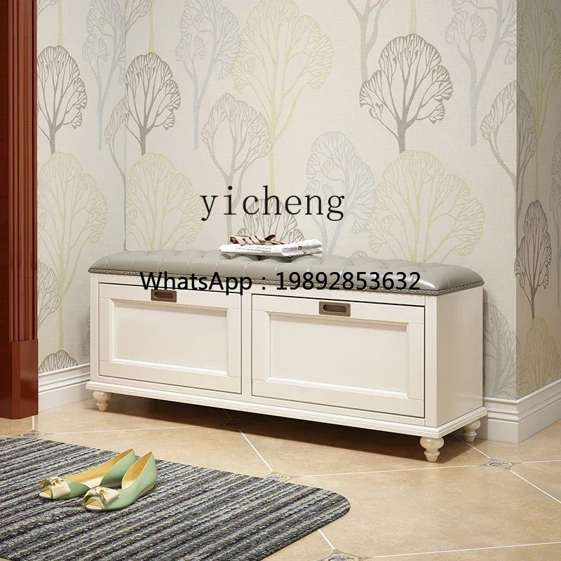 BB Shoe Cabinet Shoe Stool Type Leather Household Door Solid Wood Multifunctional Seated Shoe Stool
BB Shoe Cabinet Shoe Stool Type Leather Household Door Solid Wood Multifunctional Seated Shoe Stool