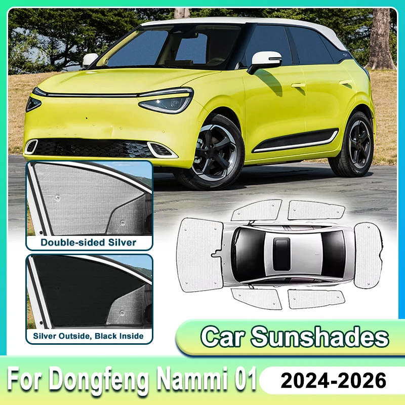 For Dongfeng Nammi 01 Accessories 2024 2025 2026 Box Car Window Sun Shades UV Protection Front Rear Windshield Sun Shield Covers
For Dongfeng Nammi 01 Accessories 2024 2025 2026 Box Car Window Sun Shades UV Protection Front Rear Windshield Sun Shield Covers