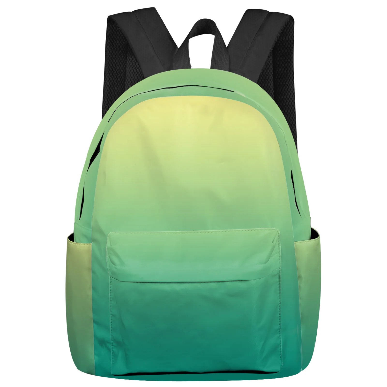 Green Yellow Gradient Women Man Backpacks Waterproof Travel School Backpack For Student Boys Girls Laptop Book Pack Mochilas
Green Yellow Gradient Women Man Backpacks Waterproof Travel School Backpack For Student Boys Girls Laptop Book Pack Mochilas