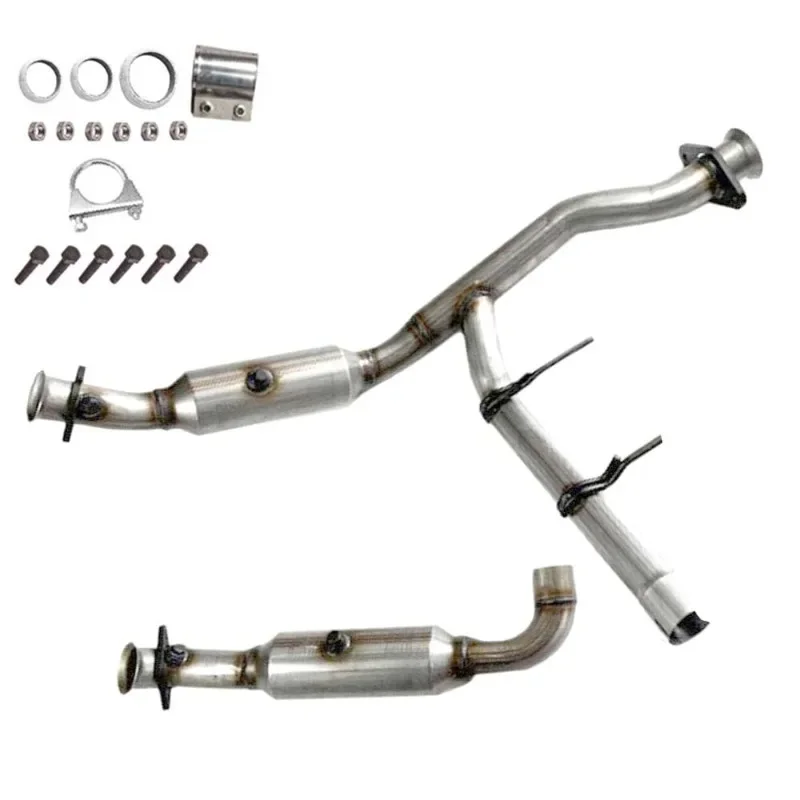 Высококачественные выхлопные трубы для Ford DISPATCH/10-14 F-150 /07-14 Lincoln Navigator 5.4L, правый каталитический конвертер
Высококачественные выхлопные трубы для Ford DISPATCH/10-14 F-150 /07-14 Lincoln Navigator 5.4L, правый каталитический конвертер