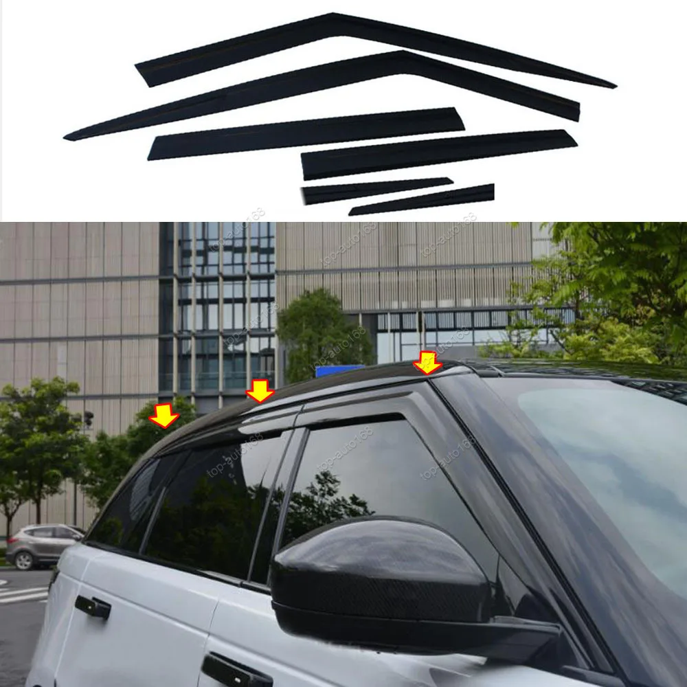 Window Visor Vent Shades Sun Rain Guard Black For Range Rover Velar 2018-2020
Window Visor Vent Shades Sun Rain Guard Black For Range Rover Velar 2018-2020