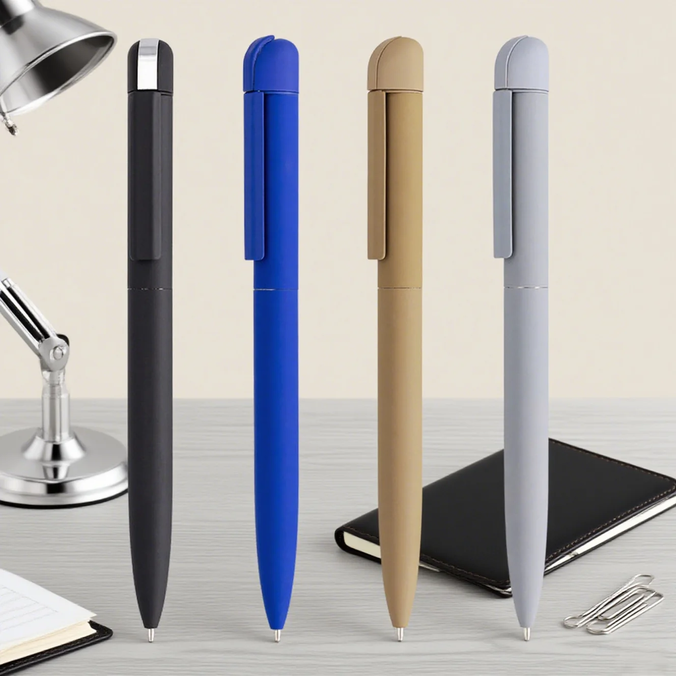 4 Pcs Ballpoint Pens 1mm Medium Point Black/Blue Ink Pens Smooth Writing Ball Point Pen for Men Women
4 Pcs Ballpoint Pens 1mm Medium Point Black/Blue Ink Pens Smooth Writing Ball Point Pen for Men Women
