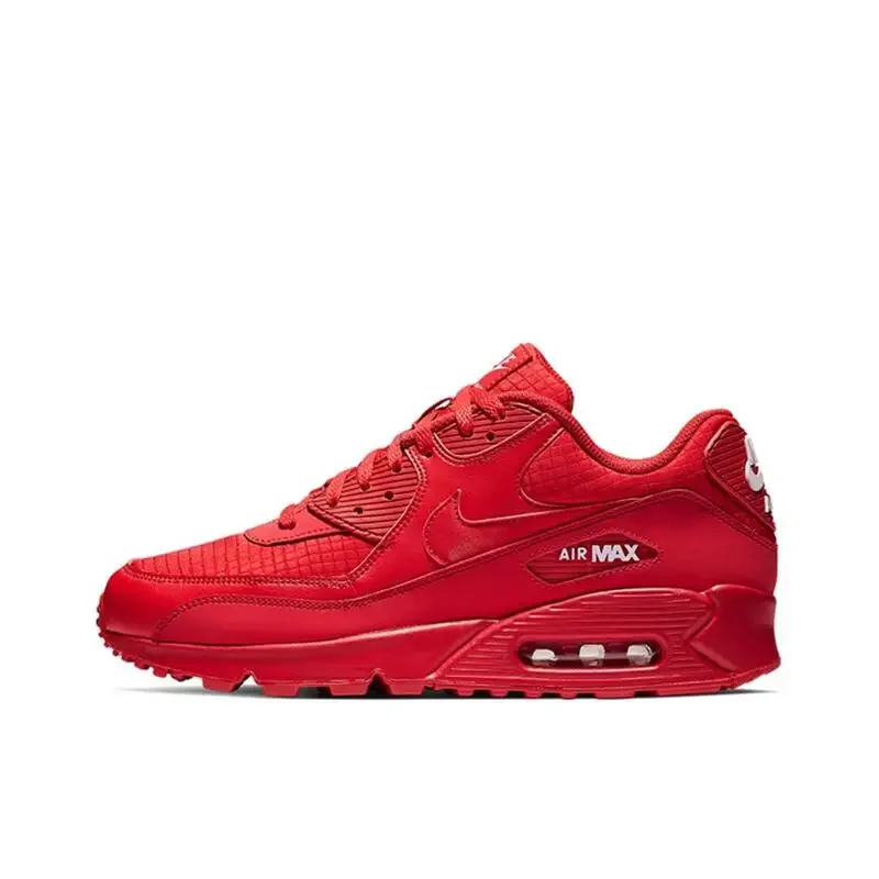 Nike Air Max 90 Crocodile print Unisex Running Shoes Fabric Leather Sports Shock Absorbent Anti Slip Wear Resistant Low Cut Red
Nike Air Max 90 Crocodile print Unisex Running Shoes Fabric Leather Sports Shock Absorbent Anti Slip Wear Resistant Low Cut Red