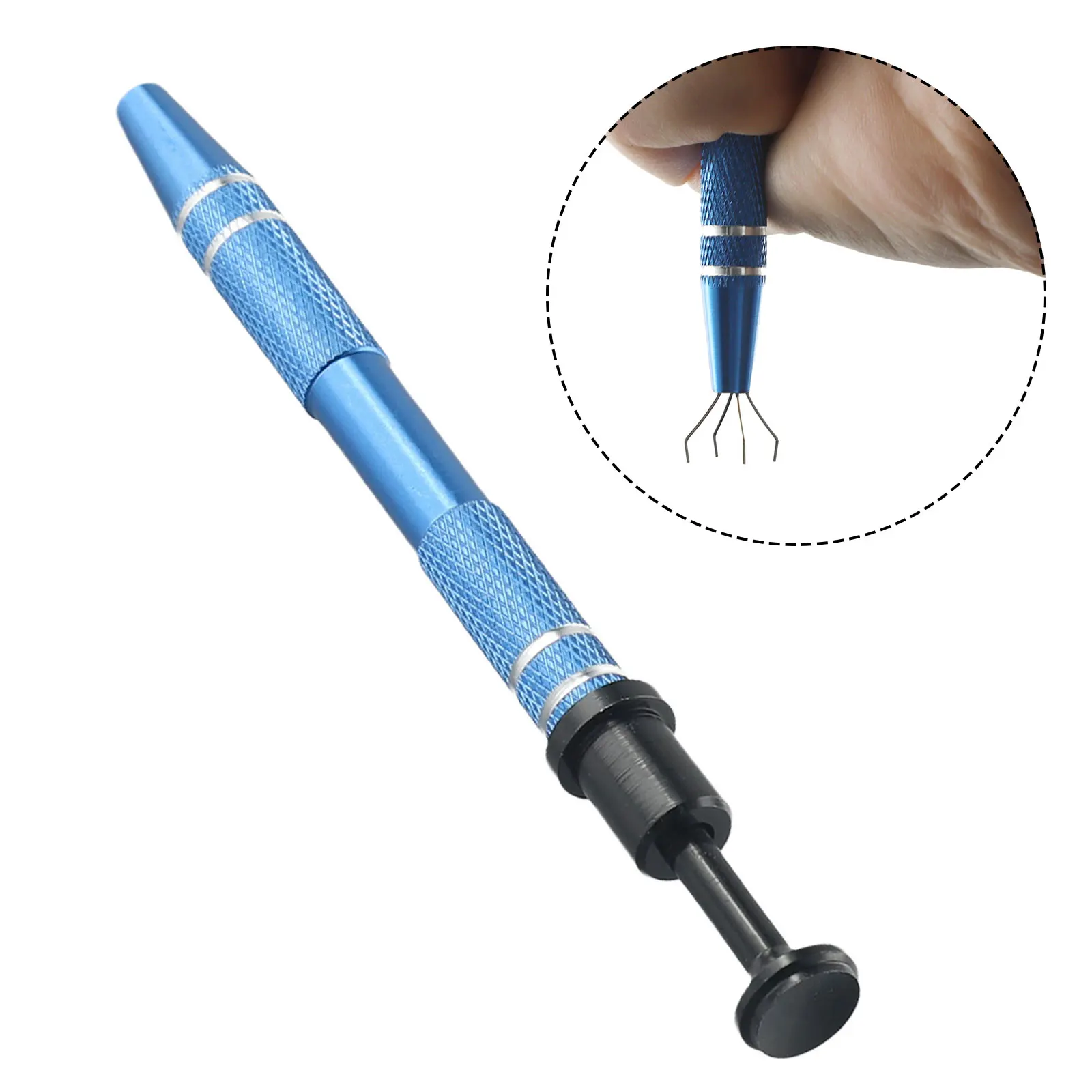 1 Pcs Ratchet Wrench Four Claw Metal Plastic Blue/ Gray/black/gold/silver Electronic Component Grabber Ergonomic Handle
1 Pcs Ratchet Wrench Four Claw Metal Plastic Blue/ Gray/black/gold/silver Electronic Component Grabber Ergonomic Handle