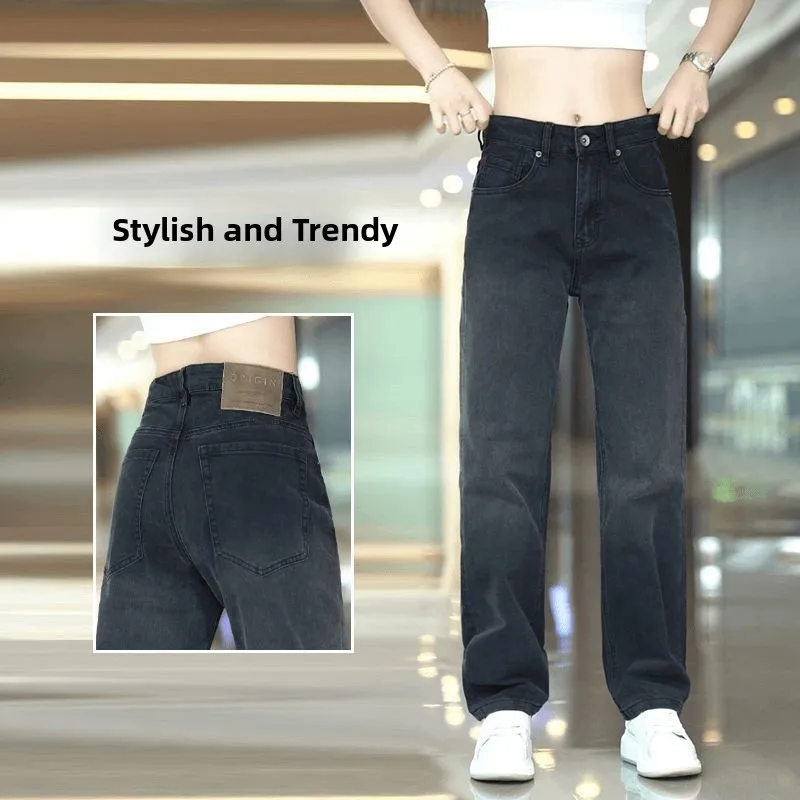 Мужские джинсы в стиле ретро, универсальные прямые брюки, модные повседневные брюки длиной в пол
Мужские джинсы в стиле ретро, универсальные прямые брюки, модные повседневные брюки длиной в пол