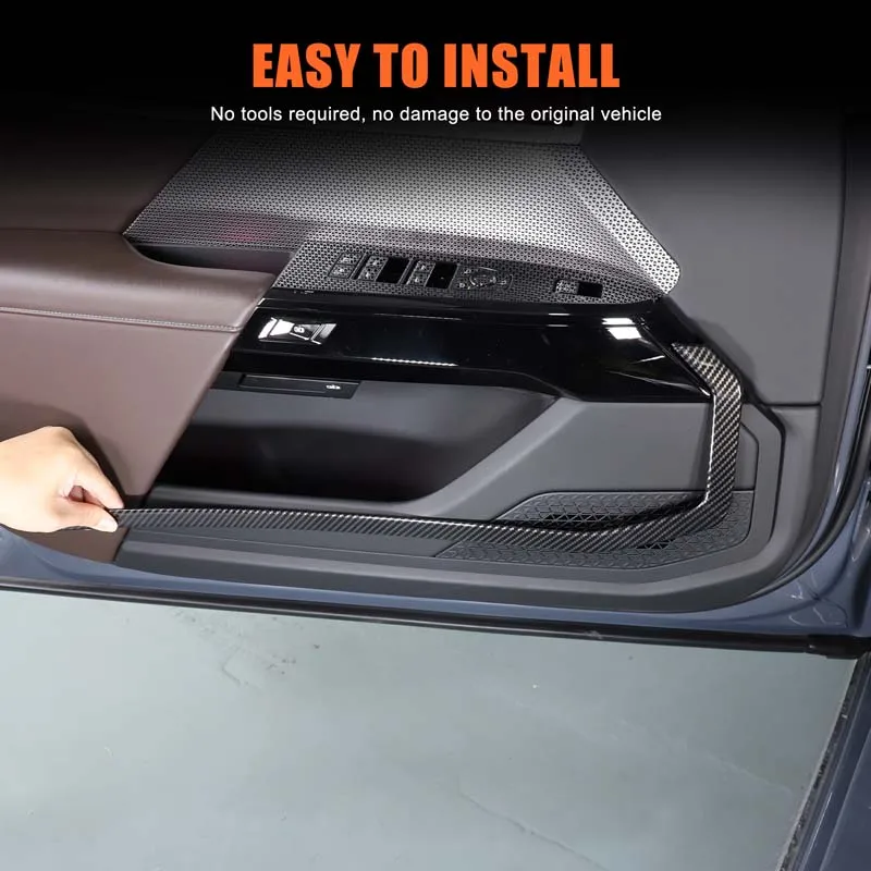 For BMW 7 i7 series G70 2023-2024 ABS Carbon Fiber Car Inside Door Panel Decorate Cover Trim interior Car Accessories
For BMW 7 i7 series G70 2023-2024 ABS Carbon Fiber Car Inside Door Panel Decorate Cover Trim interior Car Accessories