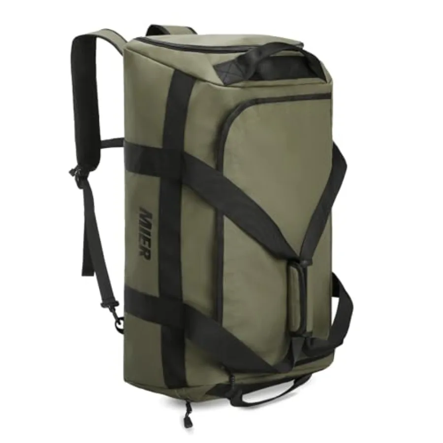 Gym Bag for Men Large Duffel Backpack with Shoe Compartment 60L Convertible Duffle Bags Weekender Overnight Bag for Gym Sports
Gym Bag for Men Large Duffel Backpack with Shoe Compartment 60L Convertible Duffle Bags Weekender Overnight Bag for Gym Sports