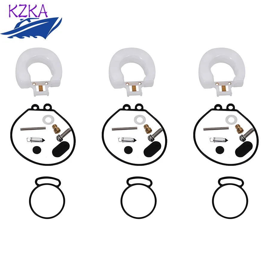 6J8-W0093 Carburetor Repair Kit for Yamaha 2T 25HP 30HP 3Cly Outboard Engine 6J8-W0093-02-00 Boat Engine Repair Kit
6J8-W0093 Carburetor Repair Kit for Yamaha 2T 25HP 30HP 3Cly Outboard Engine 6J8-W0093-02-00 Boat Engine Repair Kit