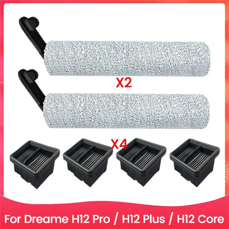 A40Z-For Dreame H12 Pro / H12 Plus / H12 Core Soft Roller Brush Wet Dry Vacuum Cleaner Roller Hepa Filter Accessories
A40Z-For Dreame H12 Pro / H12 Plus / H12 Core Soft Roller Brush Wet Dry Vacuum Cleaner Roller Hepa Filter Accessories