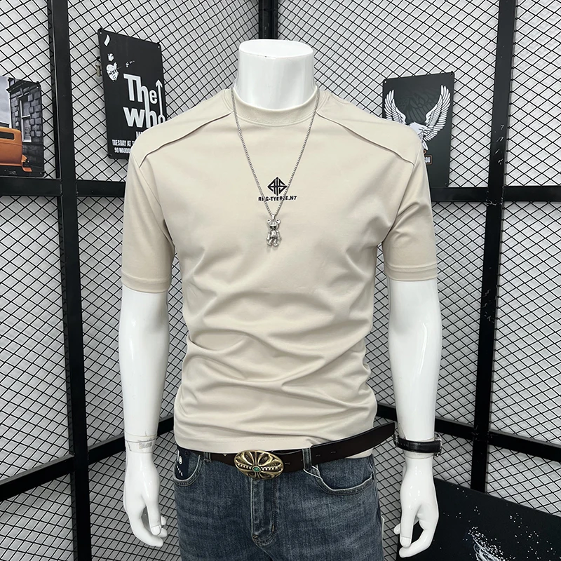Men's Summer Geometric Letter Print T Shirt Short Sleeve Casual Crew Neck Half Sleeve Trendy Loose Daily Outfit Versatile Top
Men's Summer Geometric Letter Print T Shirt Short Sleeve Casual Crew Neck Half Sleeve Trendy Loose Daily Outfit Versatile Top
