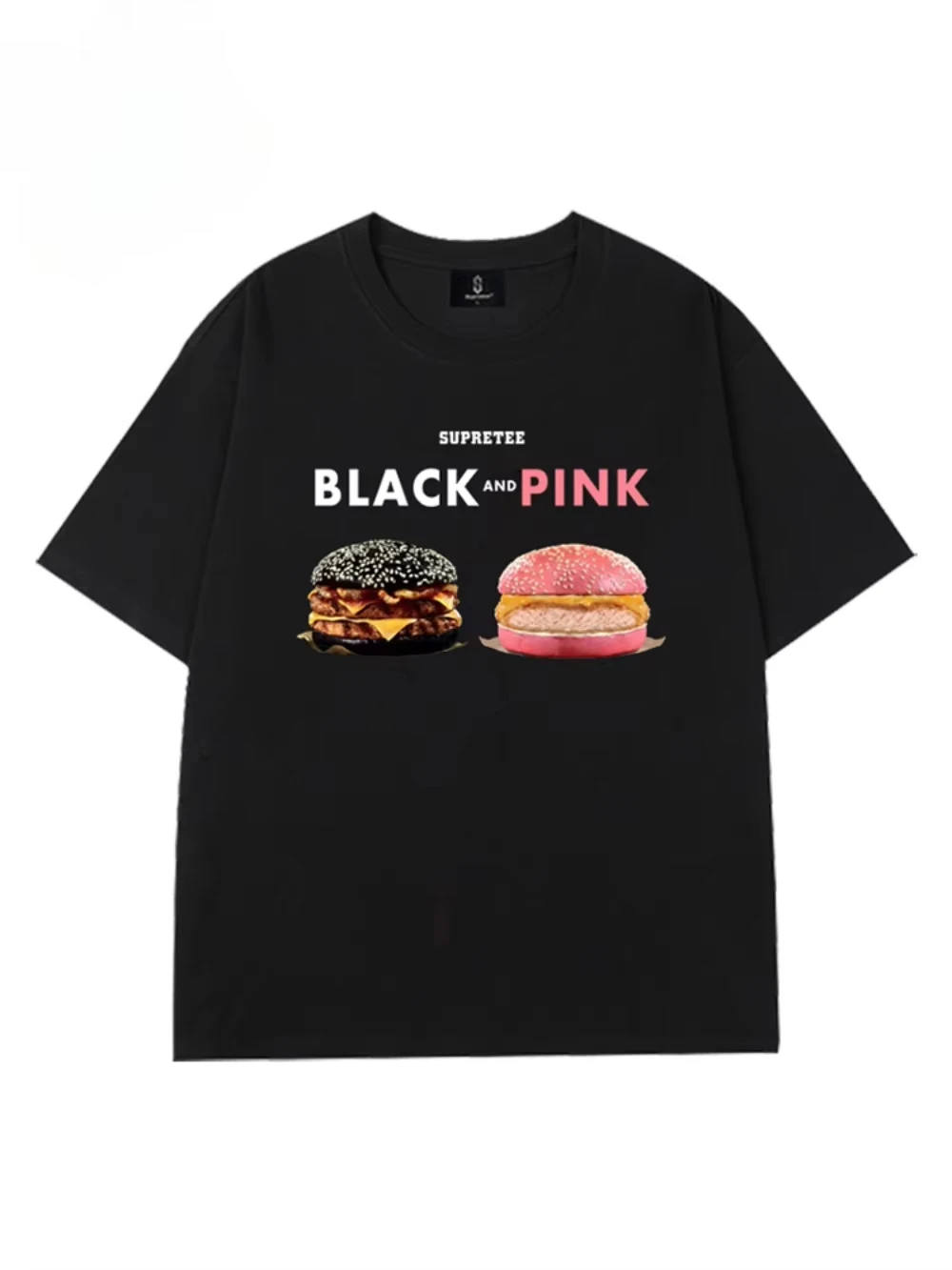 Summer Fashion Heavyweight Retro Men's Burger Printed Round Neck High Quality Casual Fitness Street T-shirt
Summer Fashion Heavyweight Retro Men's Burger Printed Round Neck High Quality Casual Fitness Street T-shirt