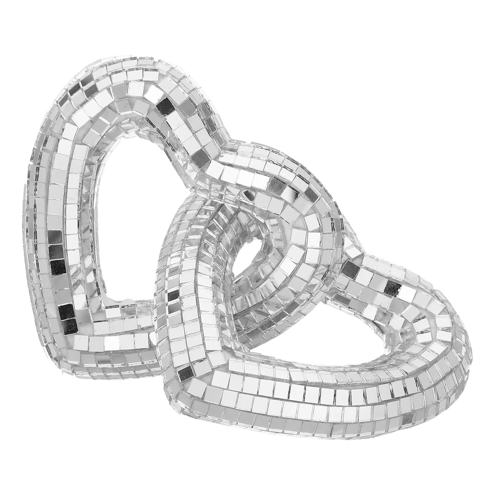 Heart Hollow Disco Ball Table Ornament Vintage Linked Mirror Reflective Decoration Valentine Christmas Party Stage Home Desk
Heart Hollow Disco Ball Table Ornament Vintage Linked Mirror Reflective Decoration Valentine Christmas Party Stage Home Desk