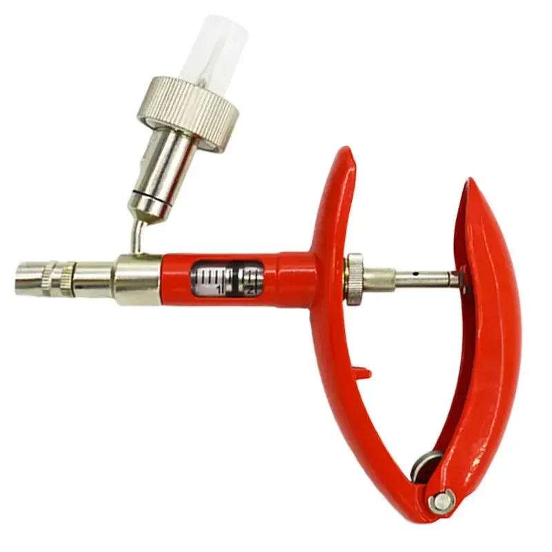 Continuous Adjustable Syringe For Animal Use, Vaccine Medication Device, Automatic Needle Gun With Pillow For Breeding Poultry B
Continuous Adjustable Syringe For Animal Use, Vaccine Medication Device, Automatic Needle Gun With Pillow For Breeding Poultry B