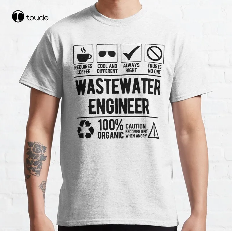 Wastewater Engineer Classic T-Shirt Cotton Tee Shirt Unisex Custom Aldult Teen Unisex Digital Printing Tee Shirts Women Shirts
Wastewater Engineer Classic T-Shirt Cotton Tee Shirt Unisex Custom Aldult Teen Unisex Digital Printing Tee Shirts Women Shirts
