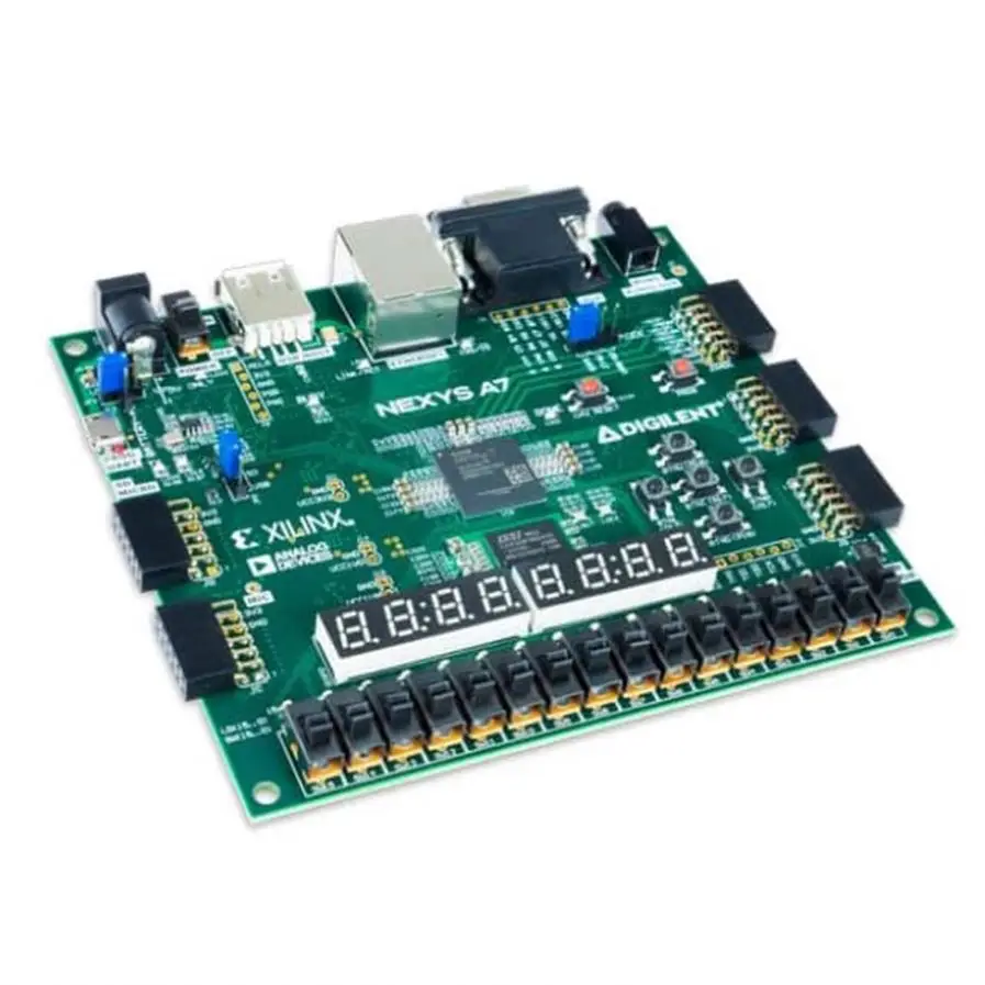 Original Development Board Modules NEXYS A7 ECE FPGA TRAINER BOARD 410-292 Complex Logic Evaluation Boards Kits
Original Development Board Modules NEXYS A7 ECE FPGA TRAINER BOARD 410-292 Complex Logic Evaluation Boards Kits
