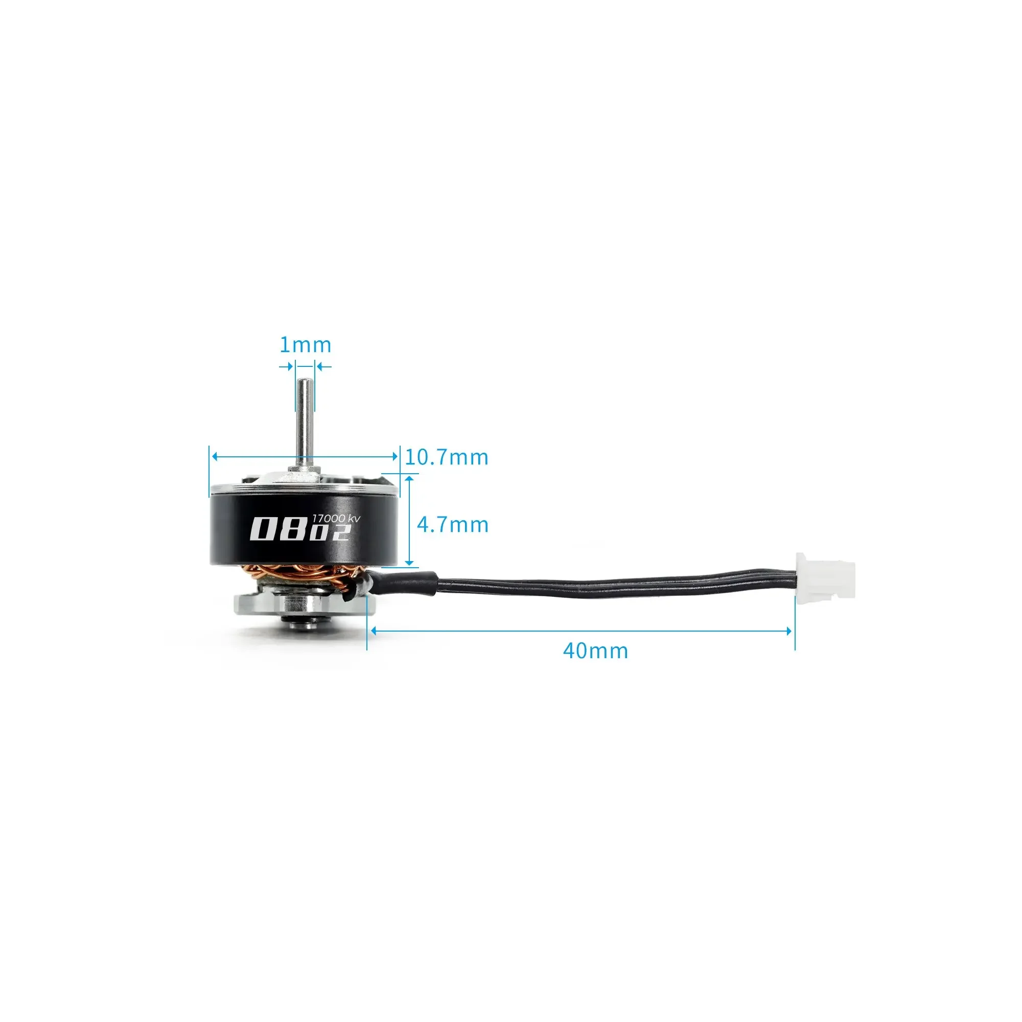 SPEEDX2 0802 Motor GEPRC Single & 4-Pack Options, N52H Magnet 9N12P Ultra Light Φ10.7×14.4mm Indoor Mini FPV Motor
SPEEDX2 0802 Motor GEPRC Single & 4-Pack Options, N52H Magnet 9N12P Ultra Light Φ10.7×14.4mm Indoor Mini FPV Motor
