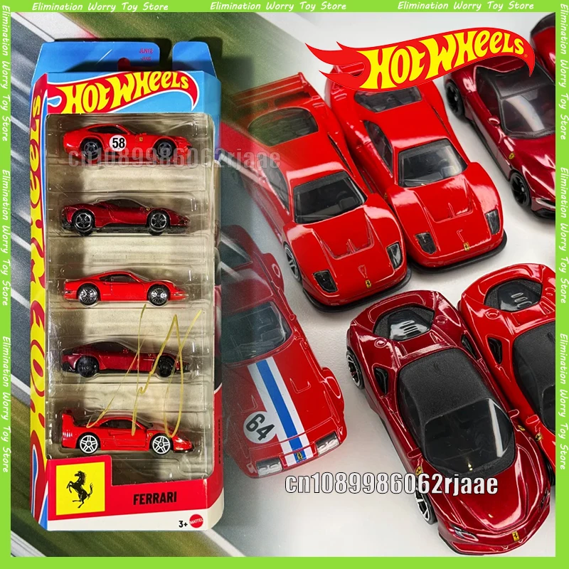 2026 5PCS Hot Wheels Ferrari Set SF90 F40 Small Sports Car Track Track Track Alloy Car Diecast Car Model Toys Boys Toy Car Model
2026 5PCS Hot Wheels Ferrari Set SF90 F40 Small Sports Car Track Track Track Alloy Car Diecast Car Model Toys Boys Toy Car Model