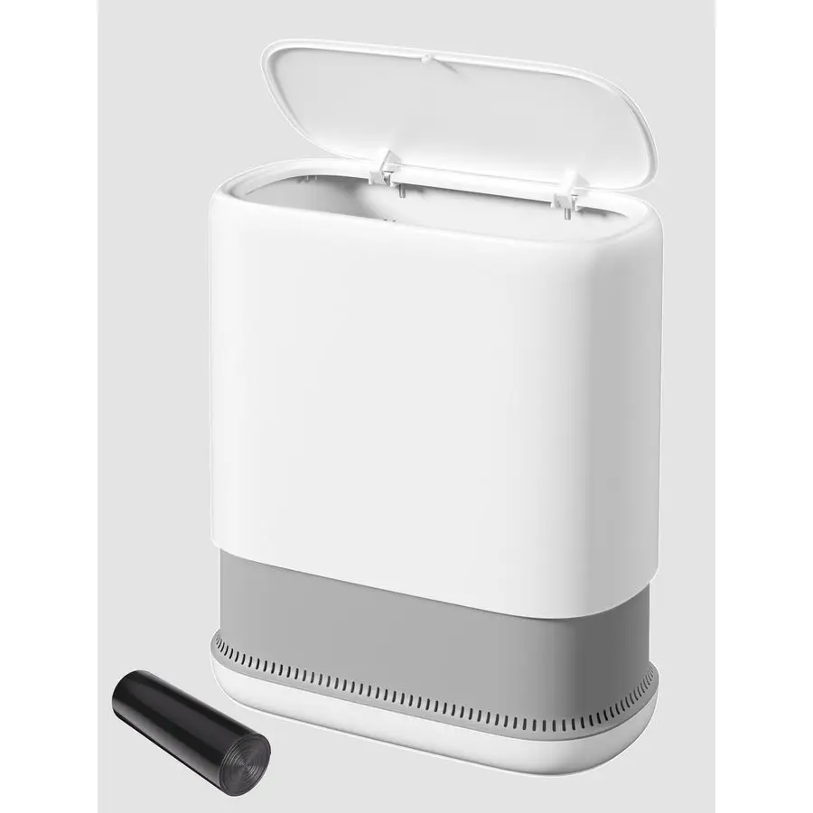 Trash Can with Lid, Slim 3.3 Gallon Vacuum adsorption Garbage Bin, Narrow Press Top Waste Basket for Odor Control amp Dog Proof
Trash Can with Lid, Slim 3.3 Gallon Vacuum adsorption Garbage Bin, Narrow Press Top Waste Basket for Odor Control amp Dog Proof