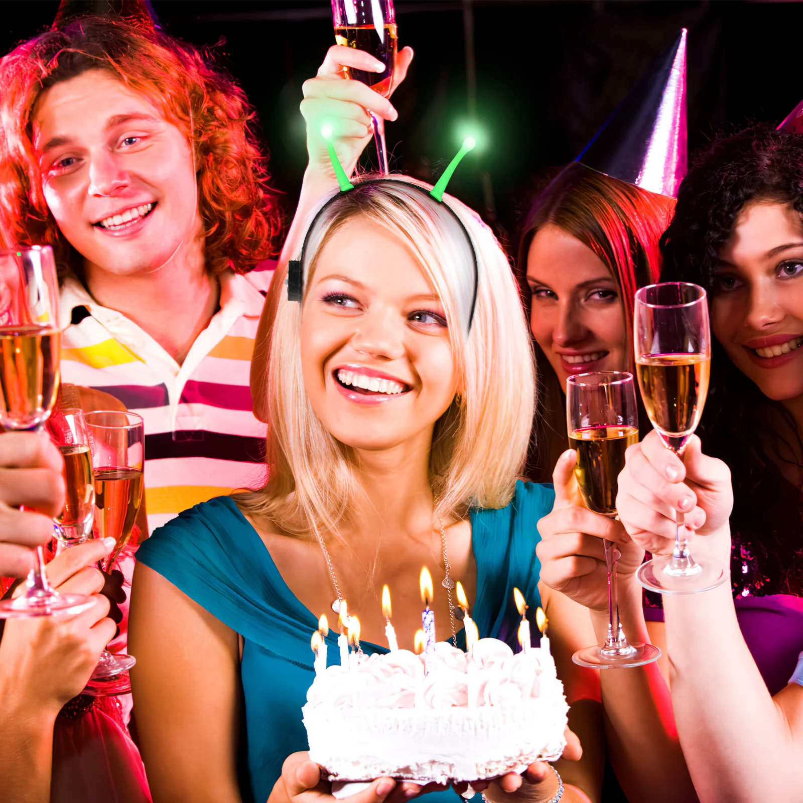 1pc Glowing Headband For Adults Lightweight Halloween Party Costume Accessory Antenna Hair Hoops Party Favors
1pc Glowing Headband For Adults Lightweight Halloween Party Costume Accessory Antenna Hair Hoops Party Favors