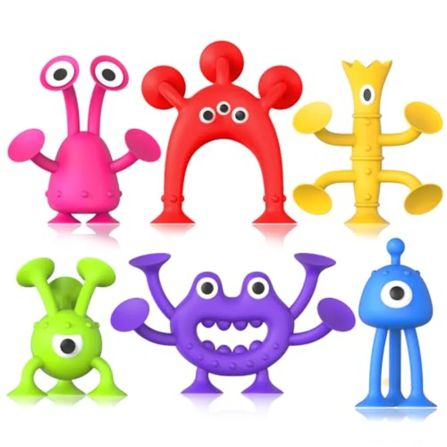 Baby Bath Toys Suction Toy: No Hole Bath Toy for Baby Toddlers - Mini Sensory Fidget Suction Cup Toys for Boys Girls - Window B
Baby Bath Toys Suction Toy: No Hole Bath Toy for Baby Toddlers - Mini Sensory Fidget Suction Cup Toys for Boys Girls - Window B