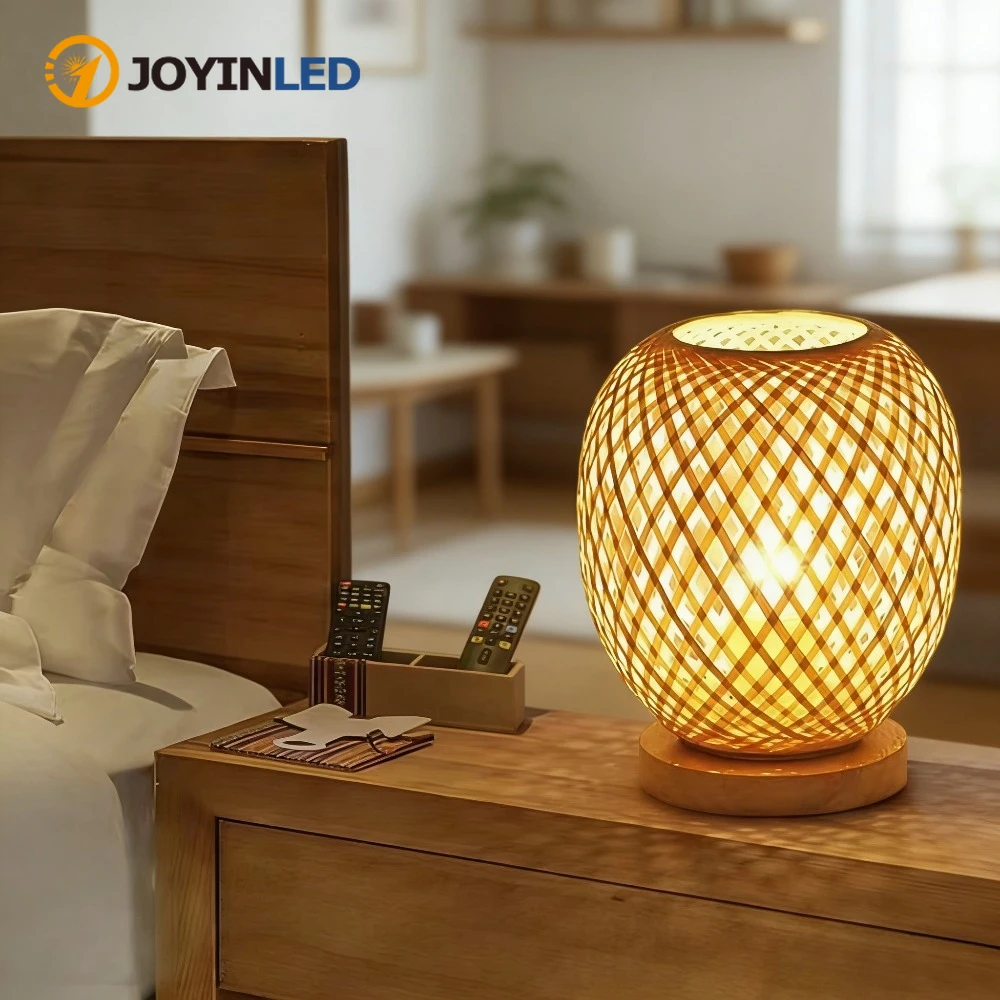 JOYINLED LED Bamboo Lamp Plug LED Table Lamp Night Light Bedside Lamp Desktop Light Bedroom Decor Lighting Creative Gift
JOYINLED LED Bamboo Lamp Plug LED Table Lamp Night Light Bedside Lamp Desktop Light Bedroom Decor Lighting Creative Gift