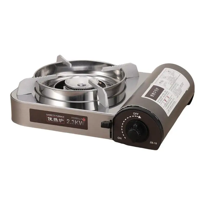 Camping Gas Stove 2300W Portable Cassette Stove Windproof Barbecue Stove Increased Firepower Convenient Without Gas Tank
Camping Gas Stove 2300W Portable Cassette Stove Windproof Barbecue Stove Increased Firepower Convenient Without Gas Tank