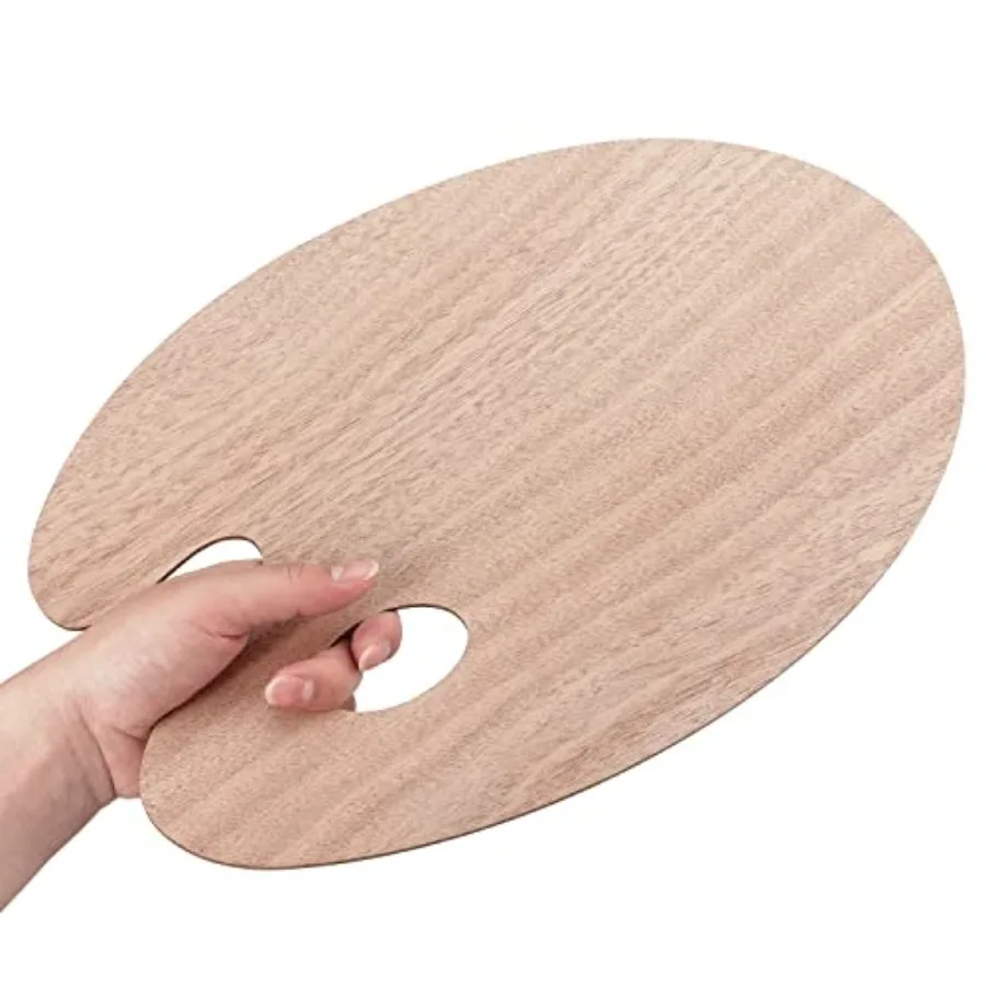 Wooden Paint Palette Paint Tray Palettes for Acrylic, Painting Palette Art Pallet for Painting, Thumb Holder Trays for Artist,
Wooden Paint Palette Paint Tray Palettes for Acrylic, Painting Palette Art Pallet for Painting, Thumb Holder Trays for Artist,