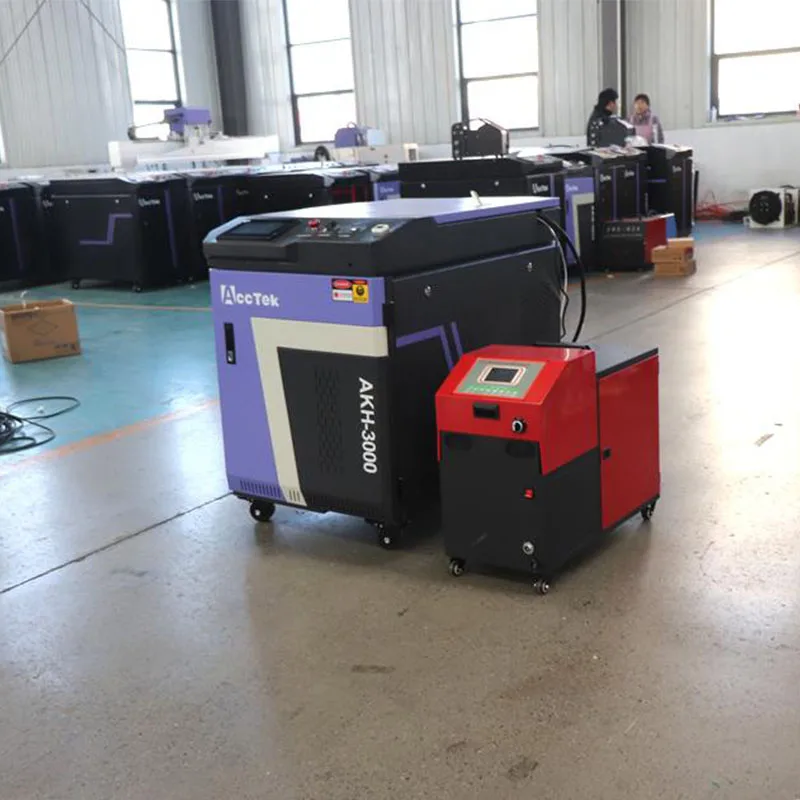 AccTek Mini Compact Design Metal Laser Welding Machine 3kw 2kw With Dual Wire Welding,Steel Aluminum Laser Welder
AccTek Mini Compact Design Metal Laser Welding Machine 3kw 2kw With Dual Wire Welding,Steel Aluminum Laser Welder