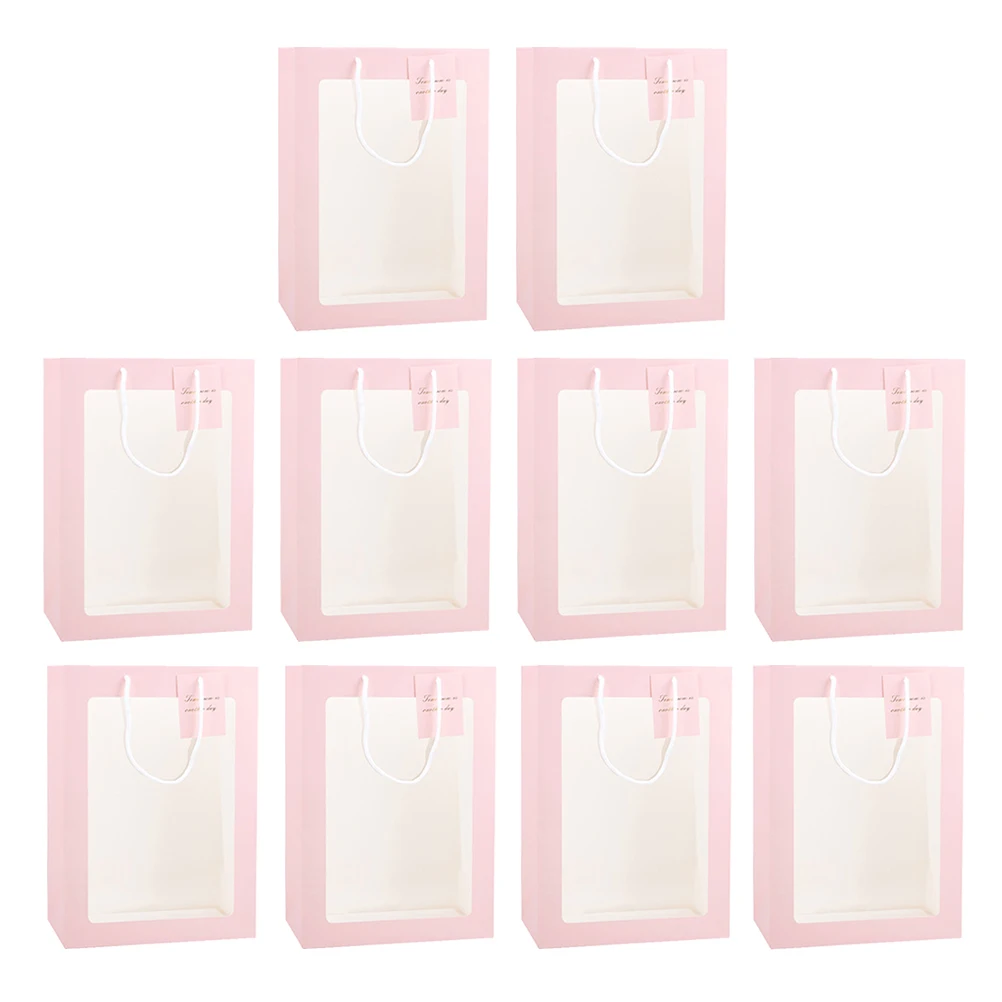 10 Pcs Wedding Favor Bag Transparent Box Packaging Supplies Flower Party Bags Bride Gifts Boxes Tote Lightweight Practical
10 Pcs Wedding Favor Bag Transparent Box Packaging Supplies Flower Party Bags Bride Gifts Boxes Tote Lightweight Practical