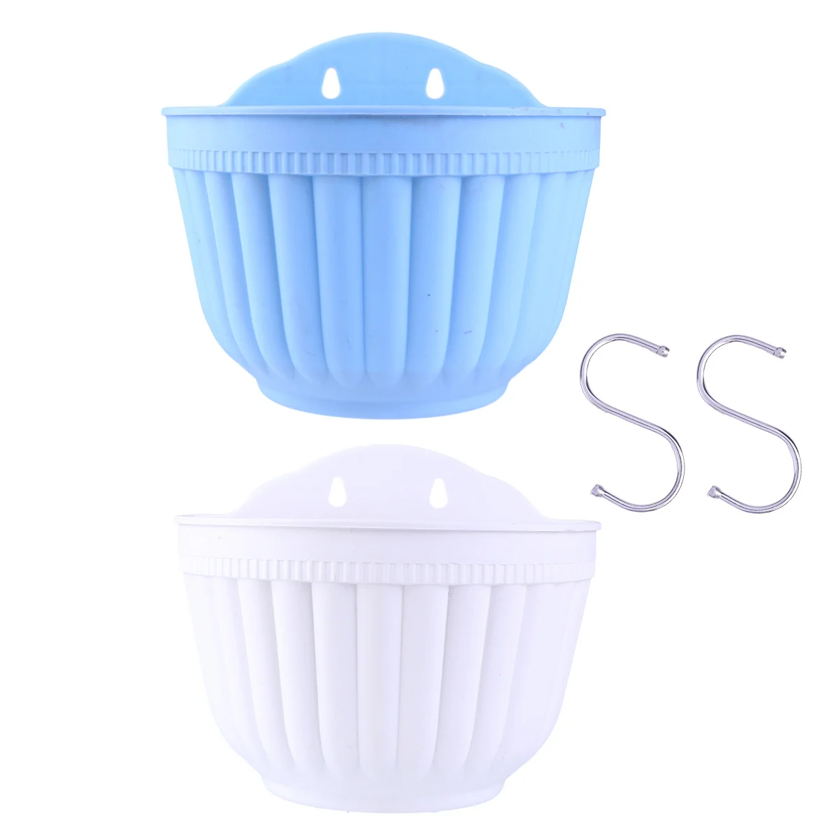 2Pcs Wall Hanging Flower Pot Resin Durable Succulent Planters Plant Containers for Home Office Decor Wall Hanging Flower Pot 
2Pcs Wall Hanging Flower Pot Resin Durable Succulent Planters Plant Containers for Home Office Decor Wall Hanging Flower Pot
